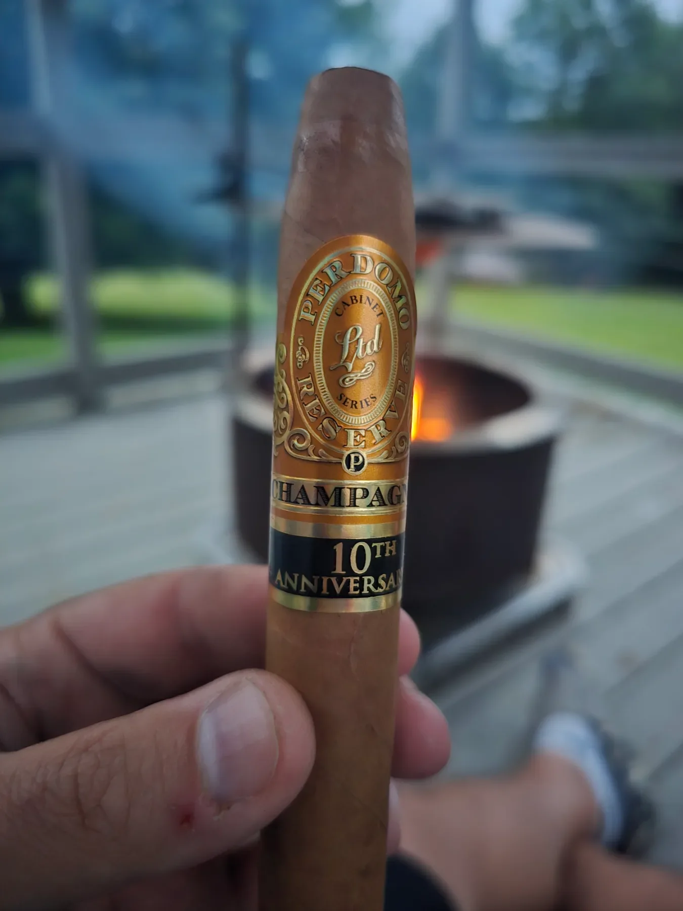 Perdomo 10th Anniversary Champagne Epicure shared by Tyler